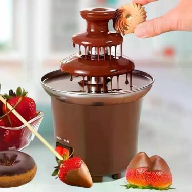 Imagem de Torre de Chocolate Versátil Ideal para Bancada e Eventos Gourmet 110v 