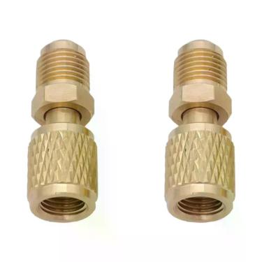 Imagem de Adaptador De Latão Para Bomba De Vácuo Com Engate Rápido 5/16 SAE F Pa