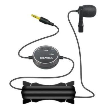 Imagem de Microfone Lapela Kit Profissional Simples De omnidirectional - A.R Var