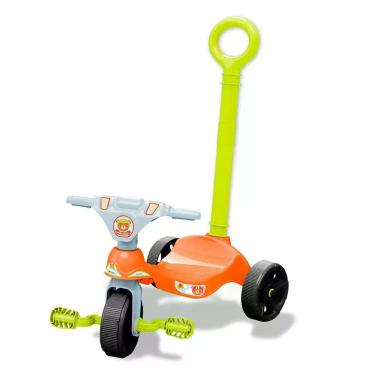 Imagem de Triciclo Infantil Baby Racer Com Empurrador Xalingo