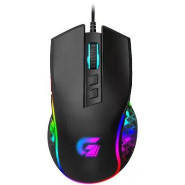 Imagem de Mouse Gamer Fortrek Vickers New Edition, 7 botões, 8000 dpi, RGB, Preto