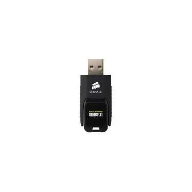 Imagem de Pen Drive 256GB Corsair Voyager Slider X1, USB 3.0, Leitura de 130MB/s, Preto - CMFSL3X1-256GB
