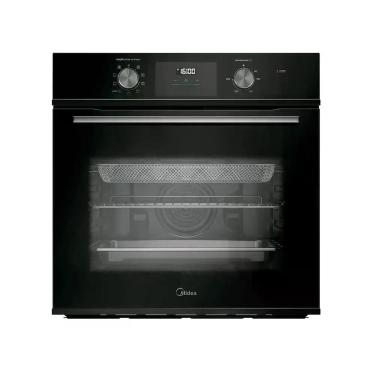 Imagem de Forno Elétrico de Embutir Midea Multifuncional Grill 80L Preto Digital