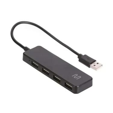 Imagem de Hub Usb 2.0 Com 4 Portas - Ac443