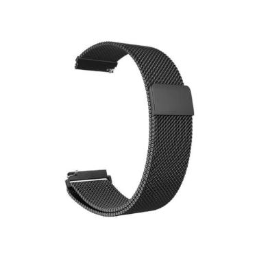 Imagem de Estilo no Pulso, Pulseira Milanese 22mm compatível com Redmi Watch 5 Active cor:Preta