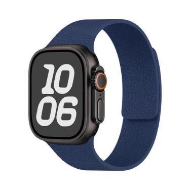 Imagem de Pulseira Magnética De Silicone De 45mm 44mm 40mm 46mm 41mm 42mm 38mm P