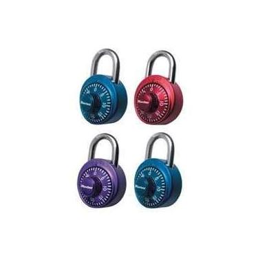 Imagem de Master Lock Cadeado de combinação de corpo anodizado 1530DCM