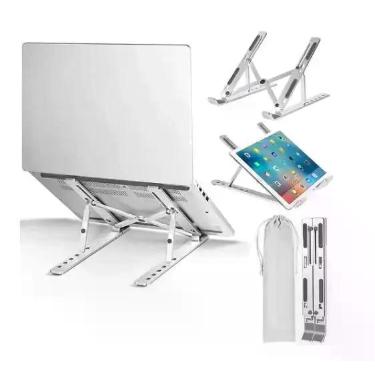 Imagem de Suporte Apoio Notebook Ajustável e Ergonômico - ZONNE