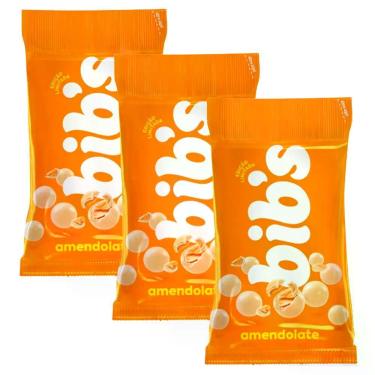 Imagem de Kit 3 Confeito Bib's Amendolate 40g