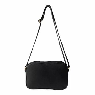 Imagem de Bolsa Transversal Direto De Fábrica Topgrife Atacado Matelassê Couro Legítimo Cor Preto Tamanho único