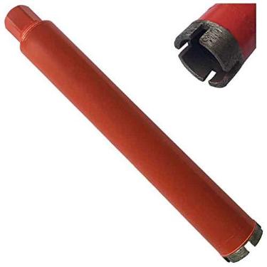 Imagem de Broca úmida de 3,5 cm para alvenaria de concreto e dura, serra de diamante, profundidade de perfuração de 35,5 cm, mandril de 5/20.3 cm-11, somente molhado