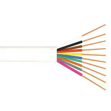 Imagem de Cabo para Alarme Telecam 40 X 06 Vias Cobre 100M com Alta Condutividade Elétrica e Estrutura Flexível Cobre Telecam