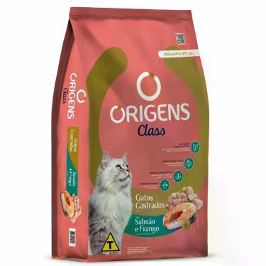Imagem de Ração Origens Class Gatos Adultos Salmão e Frango 10,1kg - GERAL