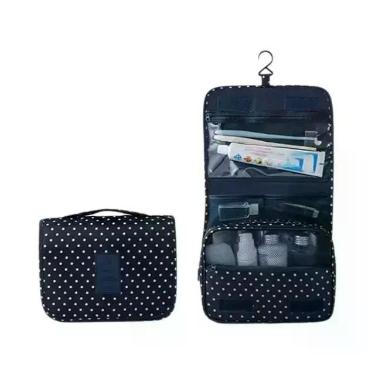 Imagem de Bolsa De Maquiagem Multifuncional À Prova d'Água Com Gancho Para Viage