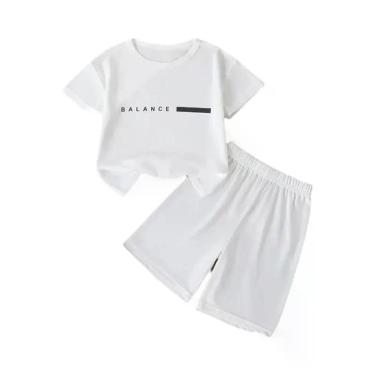 Imagem de Conjunto Esportivo Infantil De Secagem Rápida Multicolorido Para Prima