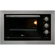 Forno Elétrico de Embutir Fischer Fit Line 48 Litros 34493 Inox, Inox,