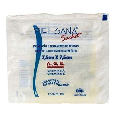 Imagem de Gaze de Rayon DBS Embebida em Óleo 7,5 x 7,5 cm - Pielsana - Unid - Cód. 00PT510-7,5X7,5