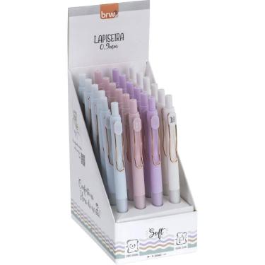 Imagem de Lapiseira 0.9MM Plastica SOFT 4 Cores Sortidas - BRW
