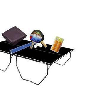 Imagem de MESA PING PONG COR PRETA MDP 15mm Klopf 1087 + KIT 5055 + Kit bolas 50