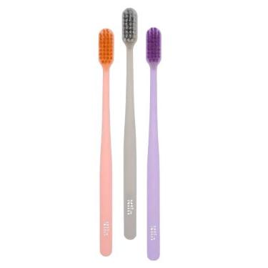 Imagem de Escova Dental Macia Marco Boni Klin Basic, 3 Unidades