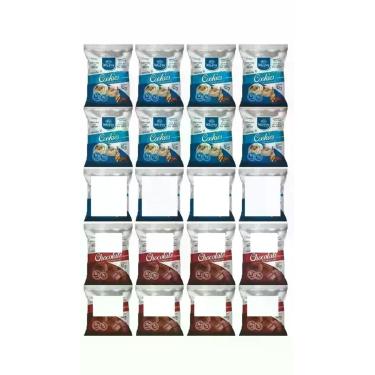 Imagem de Biscoito Proteico Low Carb 2 Sabores 20 Unidades - Congratulations Sto