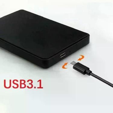 Imagem de Caixa Externa Para HDD/SSD De 2,5 Polegadas USB-C SATA Para USB 3.1 3.