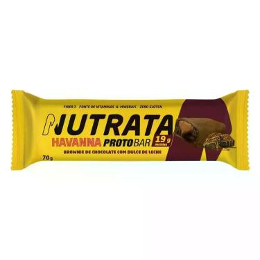 Imagem de Barra Protobar Brownie com Doce de Leite Havanna 70g - Nutrata