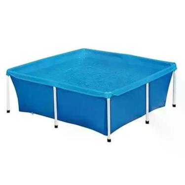 Imagem de Piscina Com Armação de Ferro Retangular 2000 Litros Mor