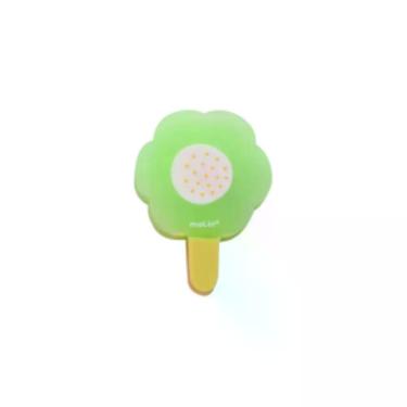 Imagem de Borracha Perfumada Molin do Brasil Flowers Special com Aroma Floral Atóxico para Uso Escolar e Escritório Verde