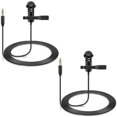 Imagem de 2 Microfones Lavalier para DJI Mic 2 e Rode Wireless GO II