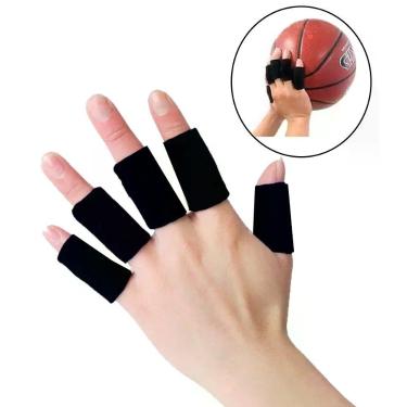 Imagem de 10 Unidades Protetor Elástico de Dedo Basquete Vôlei Handebol - Estilo