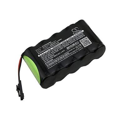 Imagem de ERGUI Bateria de 2000 mAh compatível com Baxter MDE2910, NH6211WC, OM10669 AS40 SYR BAT, AS40A, AS41A
