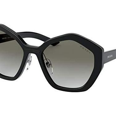 Imagem de Prada PR08XS 1AB0A7 55 - Preto/Cinza Gradiente