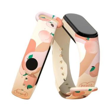 Imagem de Pulseira De TPU Cor Morandi Para Xiaomi Mi Band 7 6 5 4 3 Acessórios P