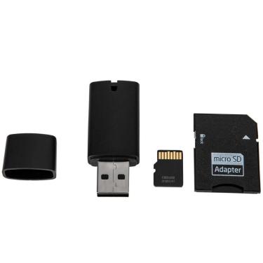 Imagem de Pen Drive 8GB Multilaser MC058 - Adaptador SD