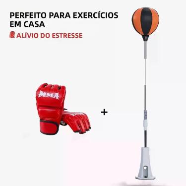 Imagem de Saco De Pancadas Cobra Premium Reforçado Para Treinamento De Agilidade