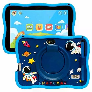 Imagem de Tablet Infantil Easytech D12 128GB Tela 7 Polegadas Wi-Fi Capa Temátic