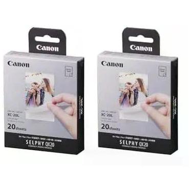 Imagem de Conjunto de tinta/papel Canon XC-20L Color para impressora SELPHY QX20