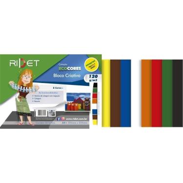 Imagem de Bloco para Educacao Artistica Colors 8CORES 32FLS.23,5X32,5C (78987387