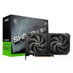 Placa de Video MSI GeForce RTX 5060 Ti Shadow 2X OC Plus 8GB GDDR7 128
