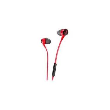 Imagem de Fone de Ouvido Gamer HyperX Cloud Earbuds II, Microfone no Cabo, Nintendo Switch, Vermelho - 705L8AA