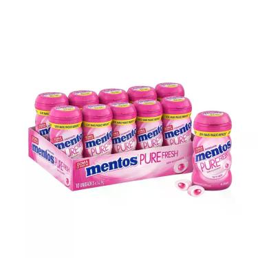 Imagem de Chiclete Mentos Bubble Tutti Mint Pote Mini - 10 Unidades 20g