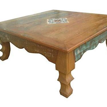 Imagem de Mesa de Centro Rústica Charm em Madeira de Demolição - CÓD 675