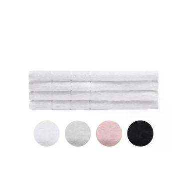 Imagem de Kit 4 Toalhas Piso Para Pés Murano 50x80cm Buettner 100% Alg, Rose Dus