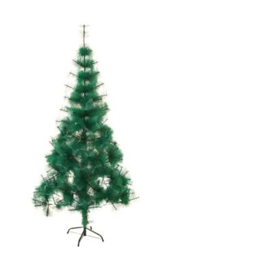 Imagem de Árvore de Natal Completa Tradicional Pinheiro Verde - Tamanhos (150 a 240 cm) Decoração de Natal(Pinheiro - 210 cm)