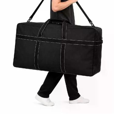 Imagem de Bolsa de Viagem XXXL 80 cm Sacoleira Reforçada Dobrável Grande com Zíp
