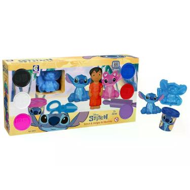 Imagem de Kit Massinha Disney Stitch & Amigos de Massinhas - Cotiplas com Acessó