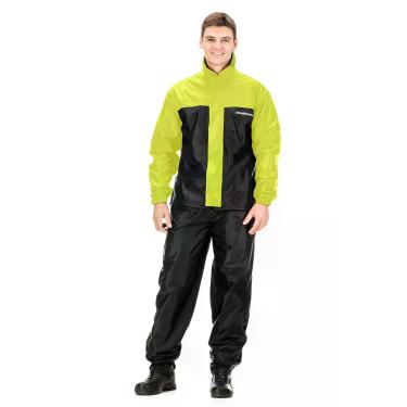 Imagem de Capa Chuva Motoqueiro Nylon Luxo Gola Forro Ventilação Cores - Pantane