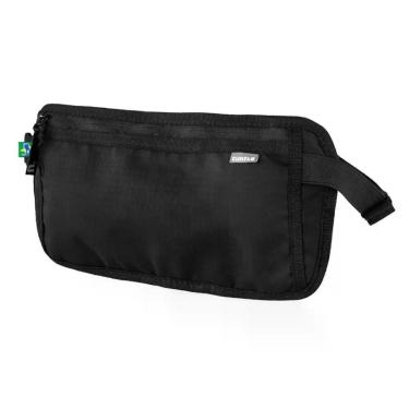 Imagem de Pochete Carteira Money Belt Organizadora Curtlo Preto Impermeável Port