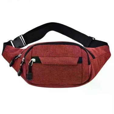 Imagem de Bolsa De Cintura Multifuncional Unissex De Grande Capacidade, Resisten
